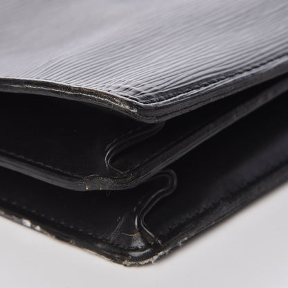 Louis Vuitton Epi Porte-Documents Briefcase Black 5 of 31