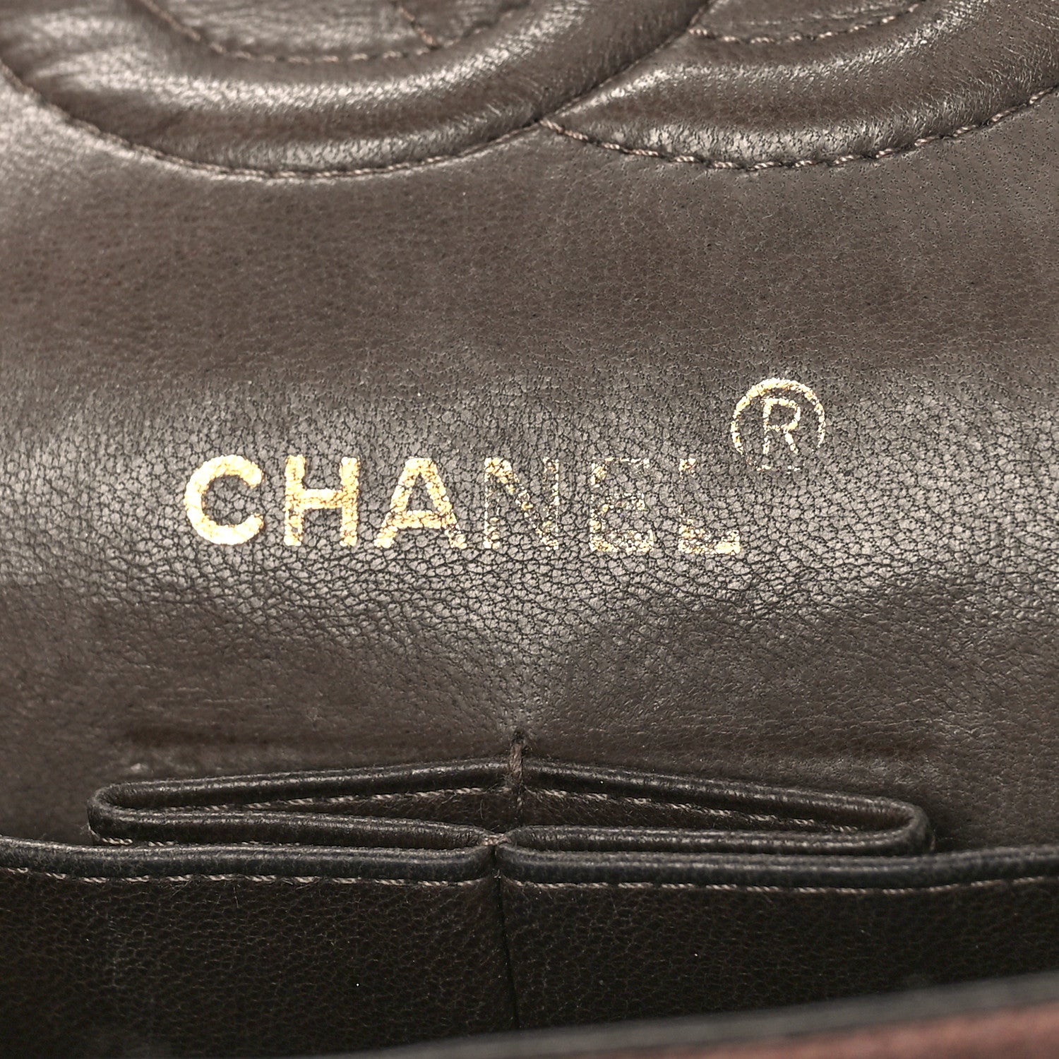 Chanel Jersey Quilted Small Double Flap Brown 7 of 9