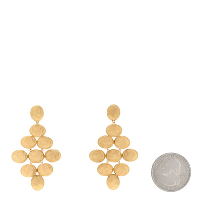 Marco Bicego 18K Yellow Gold Siviglia Chandelier Drop Earrings 2 of 5