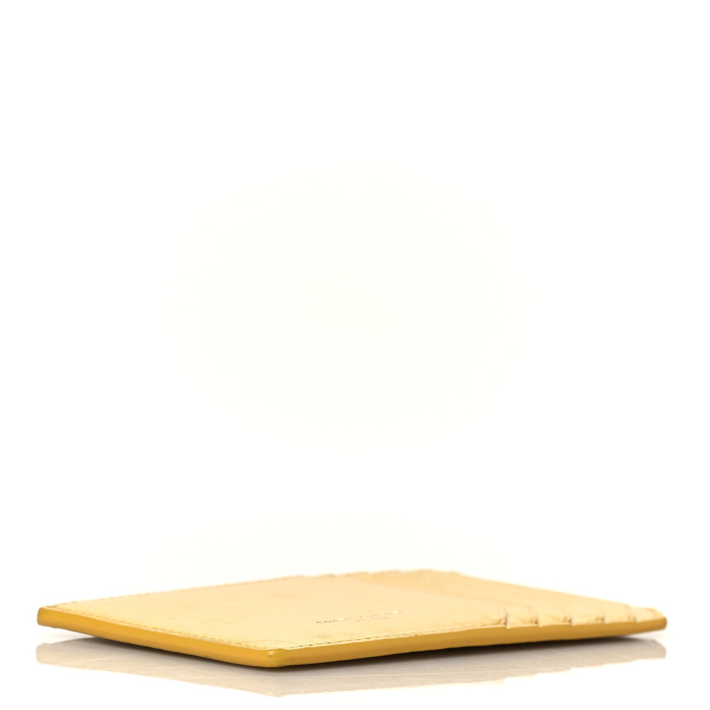 Calfskin 5 Fragments Card Holder Sunflower