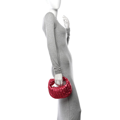 Bottega Veneta Metallic Nappa Intrecciato Mini Jodie Lollipop 2 of 12