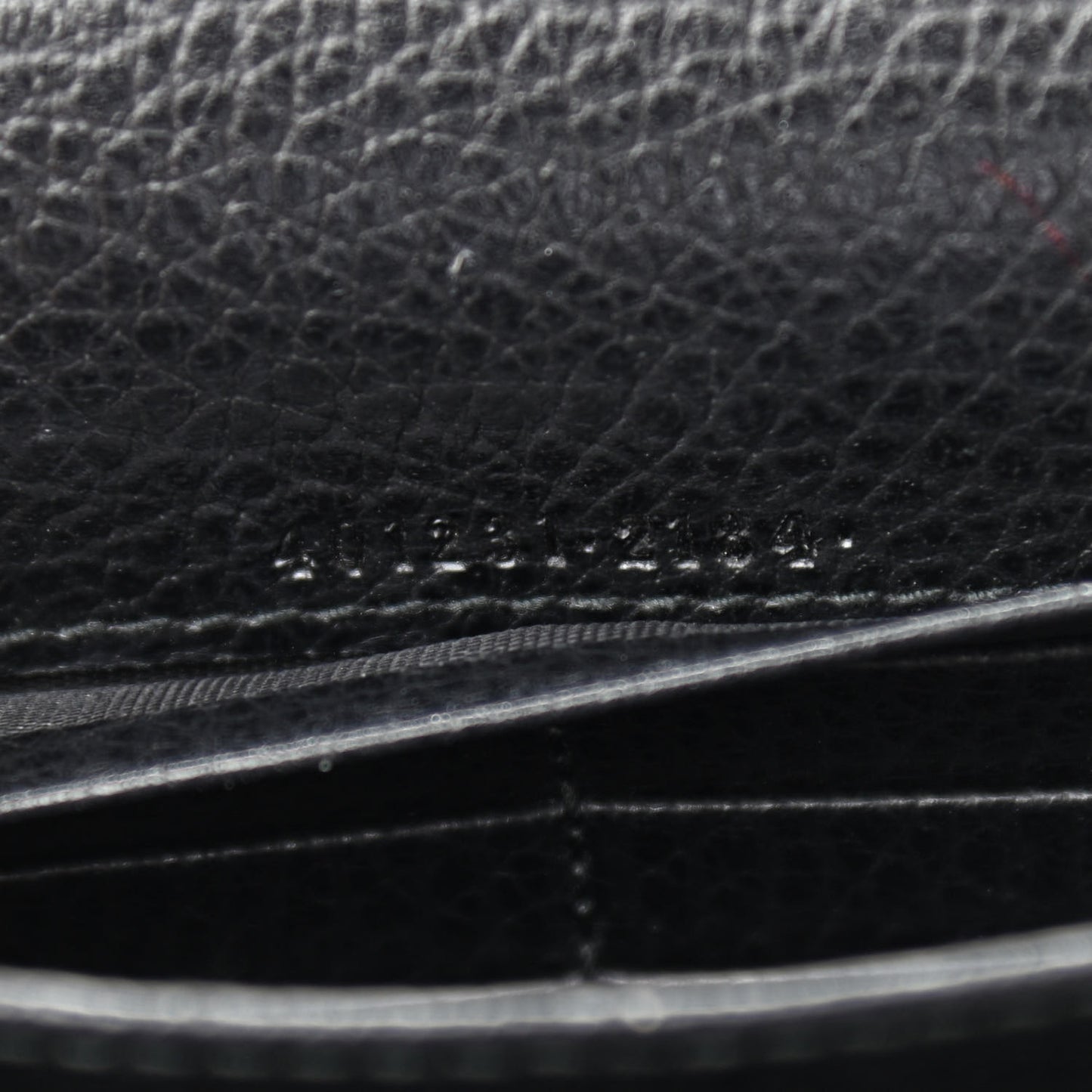 Calfskin Mini Dionysus Chain Wallet Black