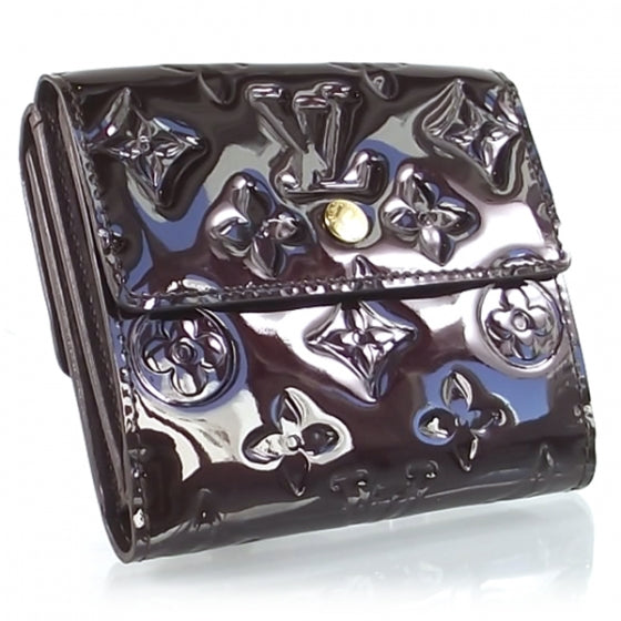 Louis Vuitton Vernis Elise Wallet Amarante 1 of 5