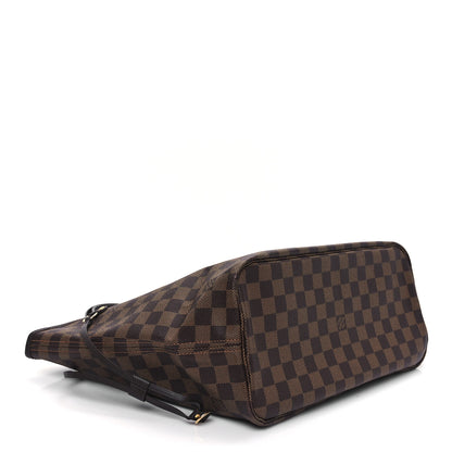 Louis Vuitton Damier Ebene Neo Neverfull MM Rose Ballerine 4 of 12