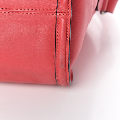Alexander McQueen Calfskin Small Skull Padlock Zip Around Tote Pink 22 of 28