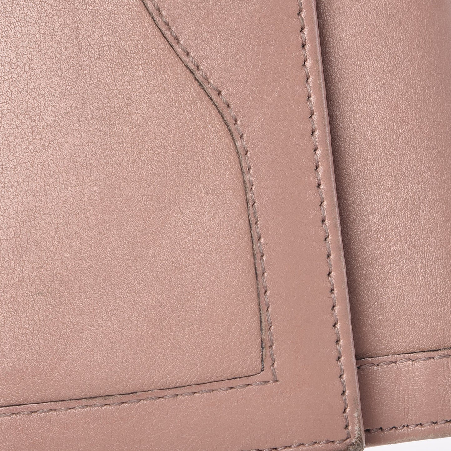 Calfskin Continental Flap Wallet Pink