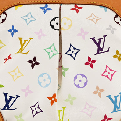 Louis Vuitton Monogram Multicolor Judy MM White 8 of 10