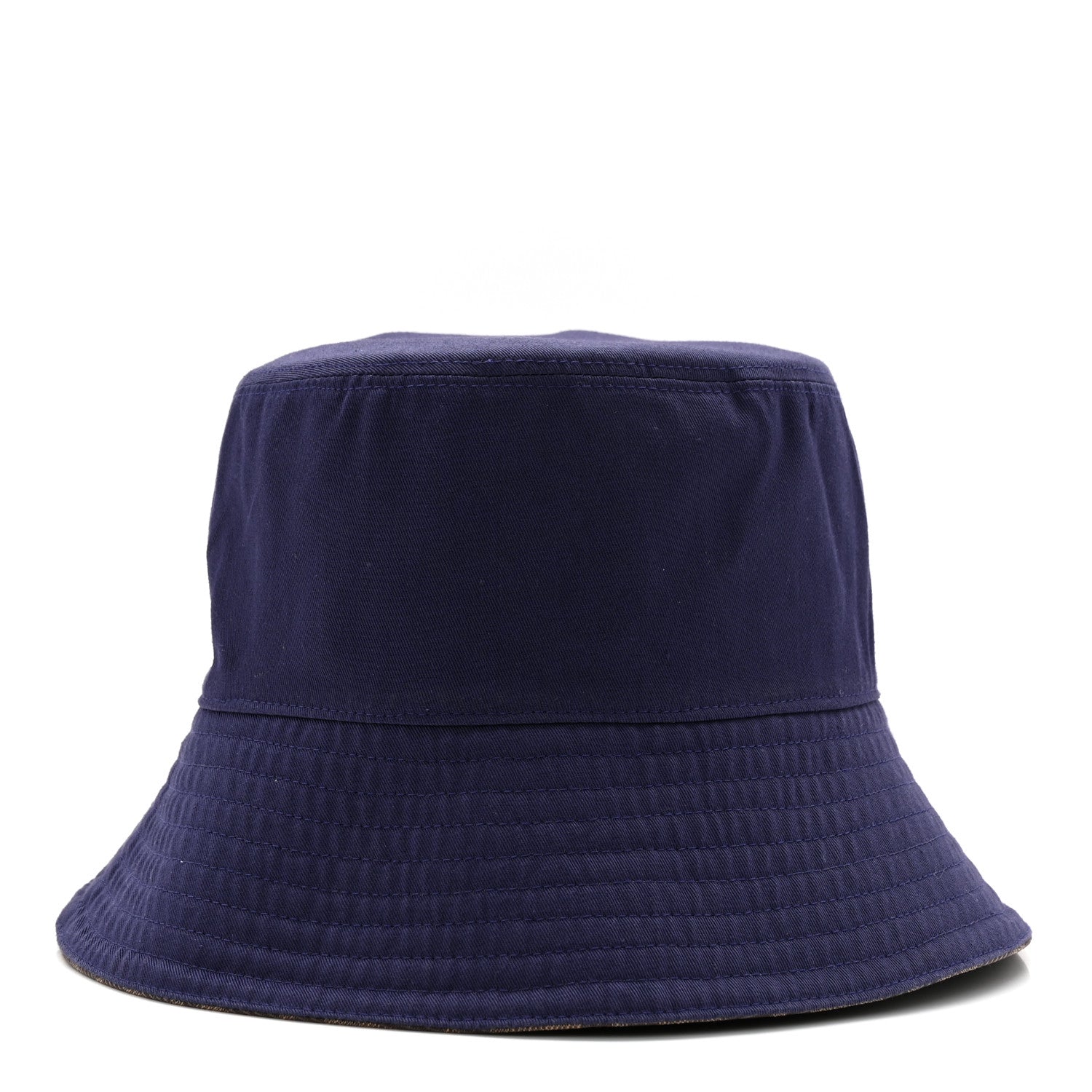 Fendi Technical Fabric FF Reversible Bucket Hat S Tobacco 5 of 14