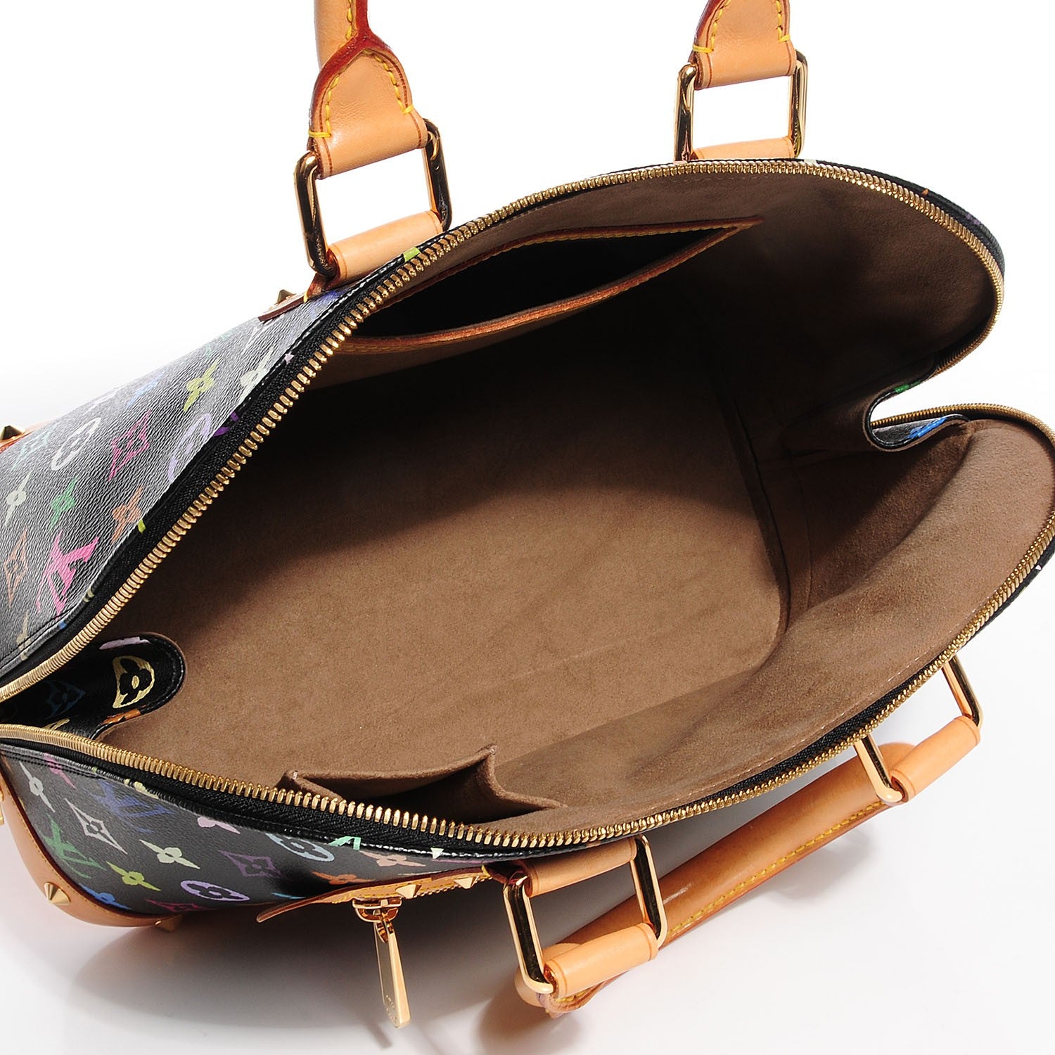 Louis Vuitton Monogram Multicolor Alma Black 5 of 7