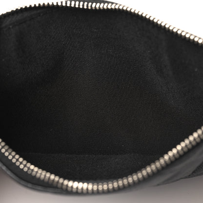 Chanel Iridescent Caviar Quilted Classic Zip Pouch Black 5 of 8