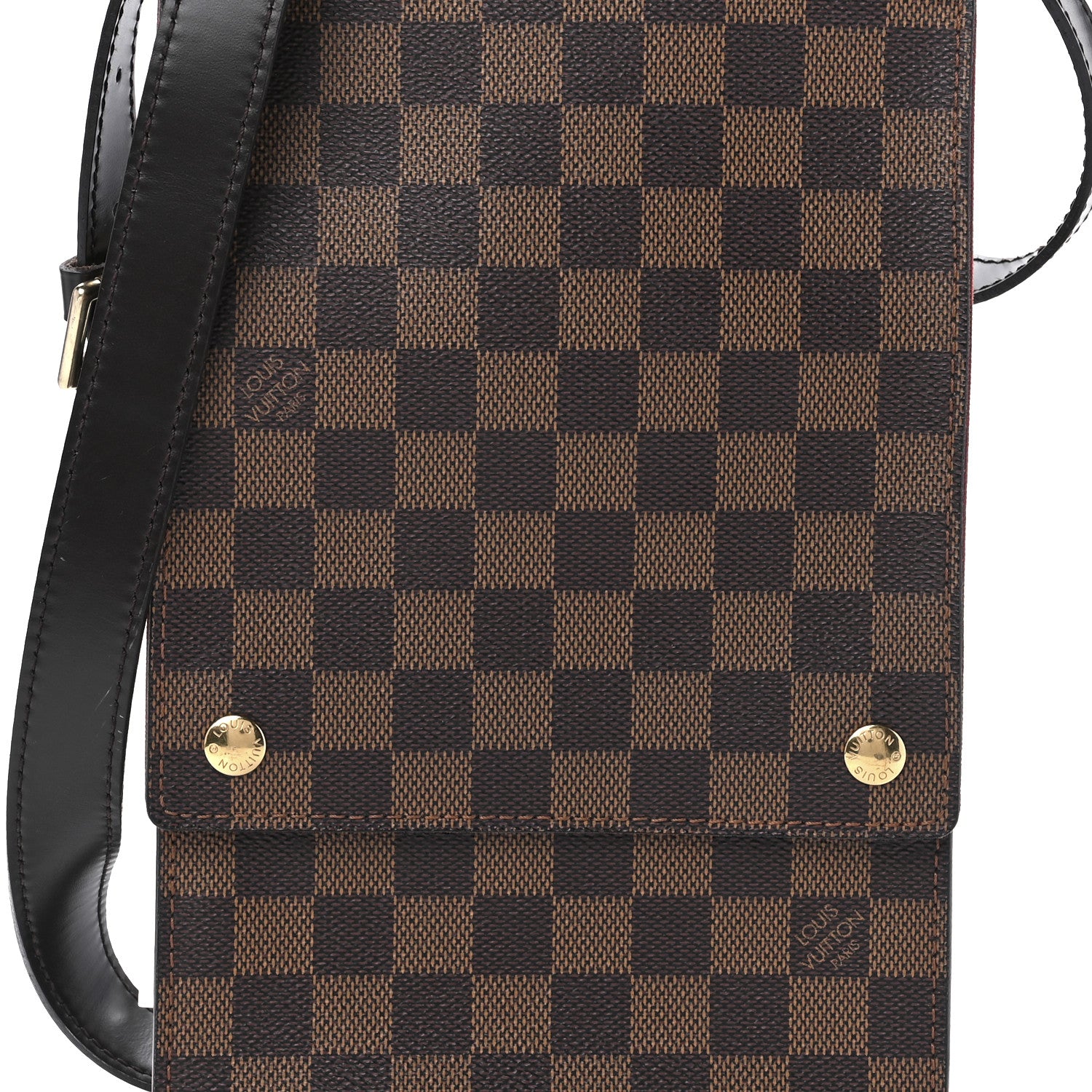 Louis Vuitton Damier Ebene Portobello Travel Shoulder Bag 7 of 9