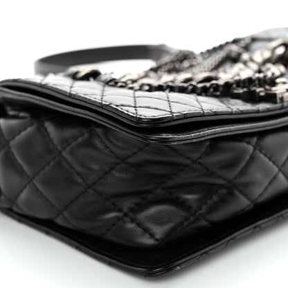 Chanel Calfskin Enchained Medium Boy Flap Black 9 of 10