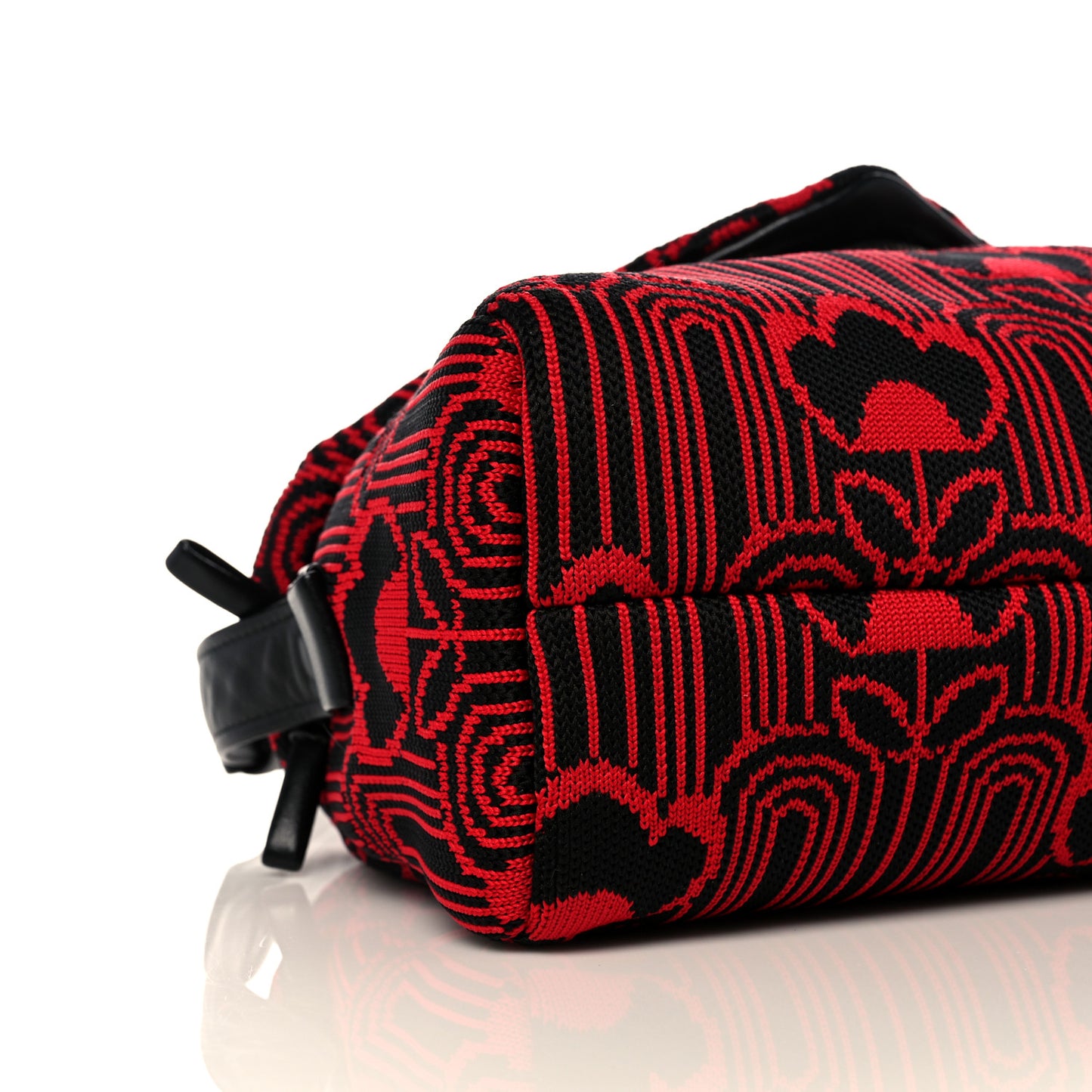 Maglia Jacquard Signaux Bag Black Rosso