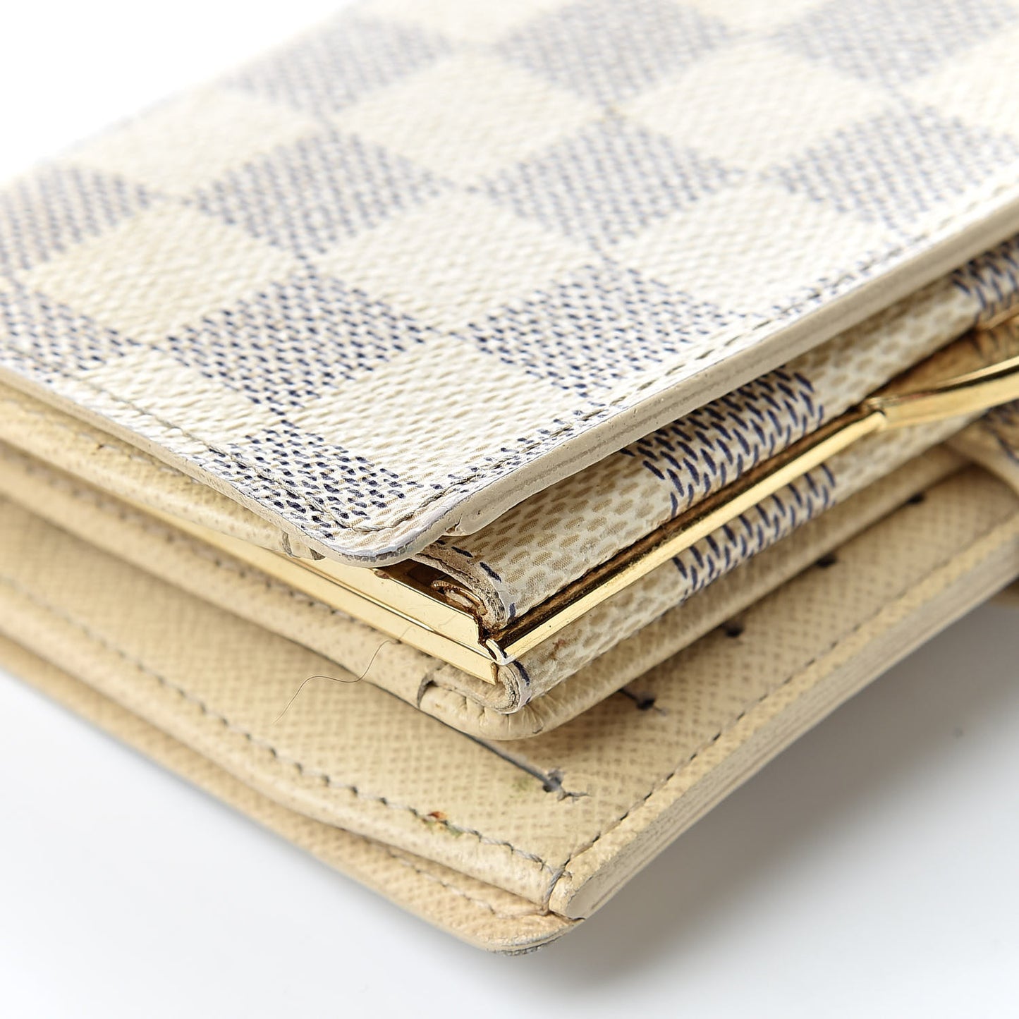 Damier Azur French Purse Wallet