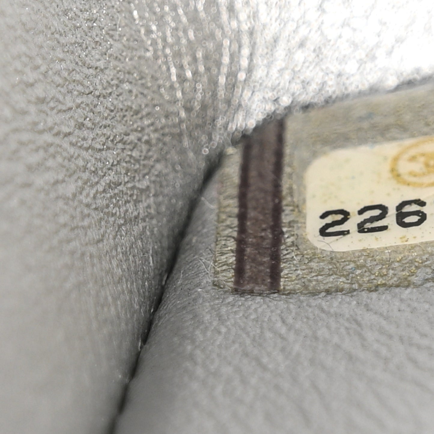 Metallic Lambskin Embellished Medium Boy Flap Silver