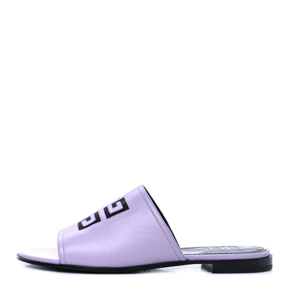 Givenchy Lambskin Mesh 4G Sandals 40 Lilac 1 of 8