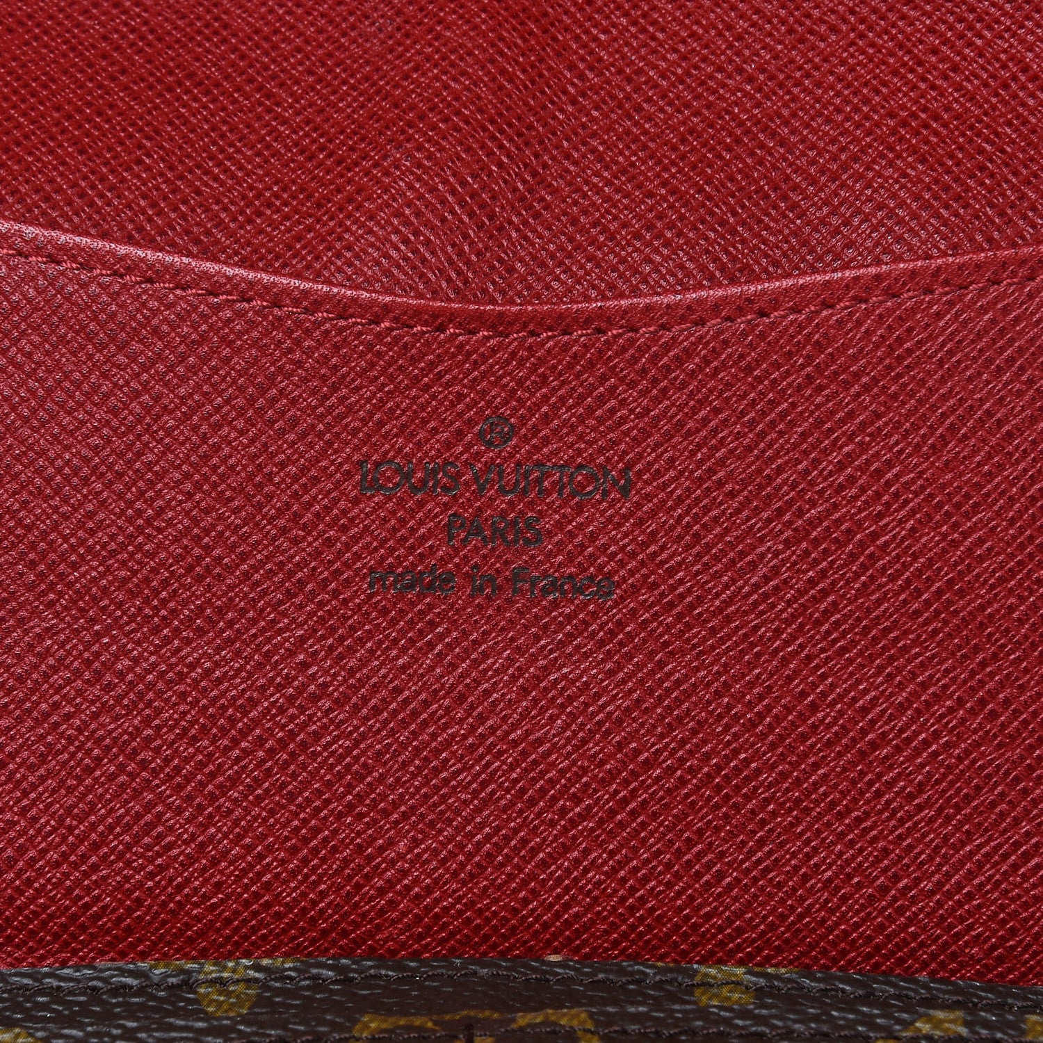 Louis Vuitton Monogram Josephine Wallet Rouge 7 of 15
