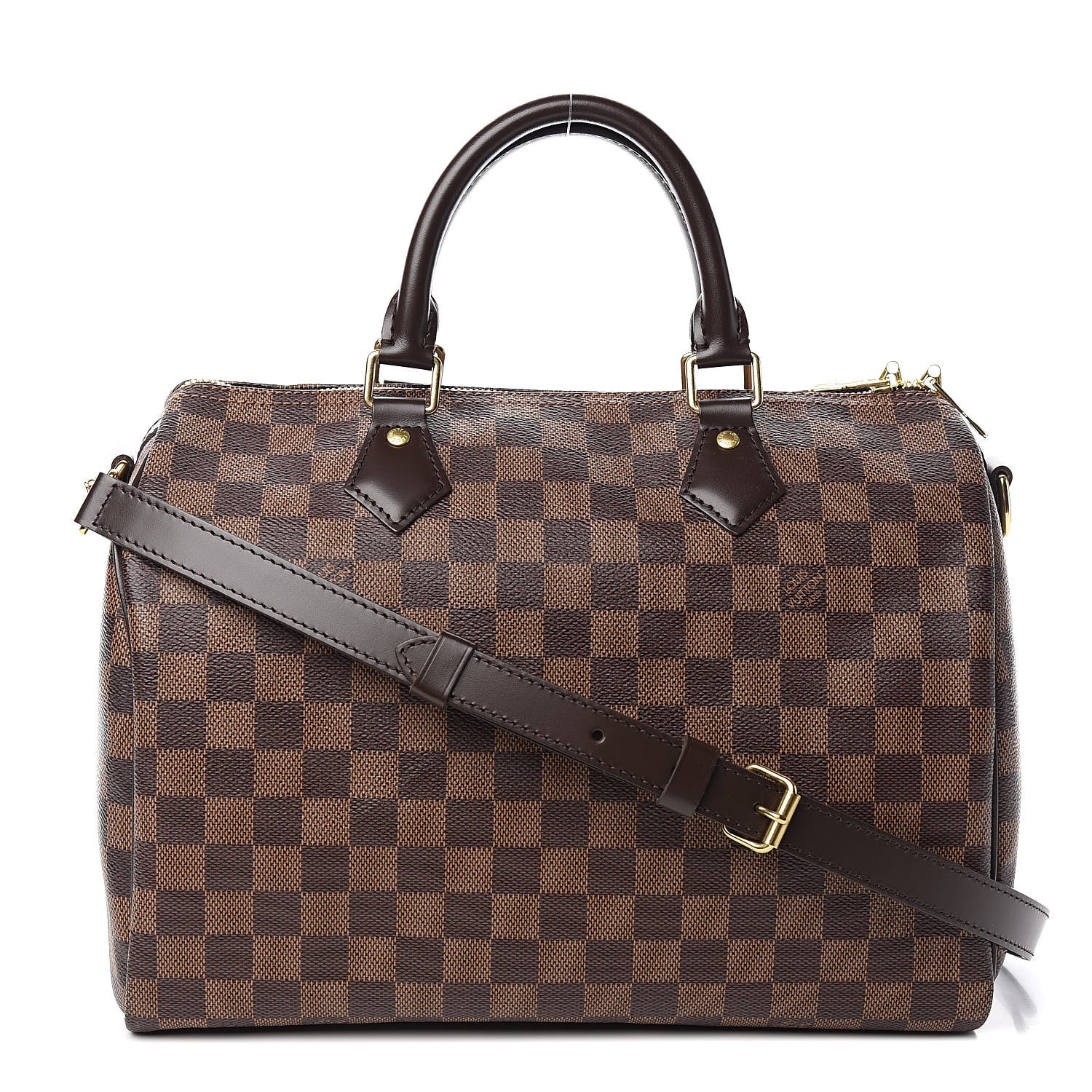 Louis Vuitton Damier Ebene Speedy Bandouliere 30 1 of 12