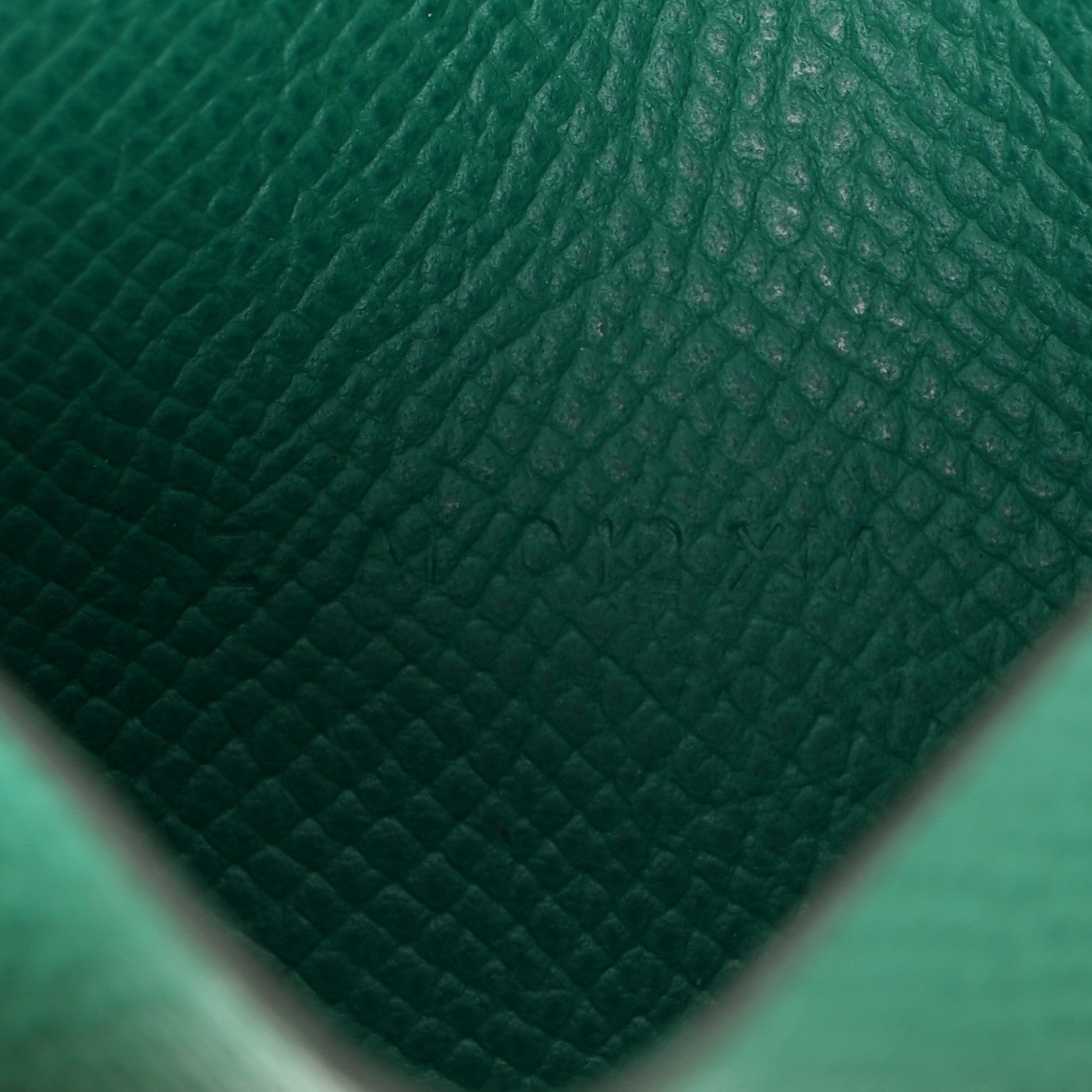 Hermes Epsom Bearn Card Holder Wallet Vert Jade 7 of 9