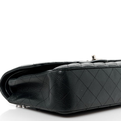 Chanel Caviar Quilted Medium Double Flap Bijoux Chain Black 10 of 14