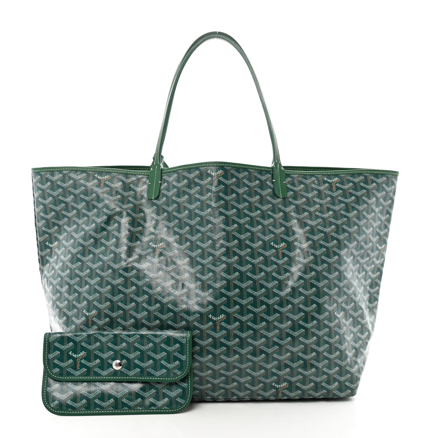 Goyard Goyardine Saint Louis GM Green 3 of 12