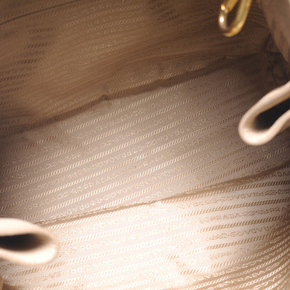 Prada Vitello Daino Tote Sabbia 5 of 8