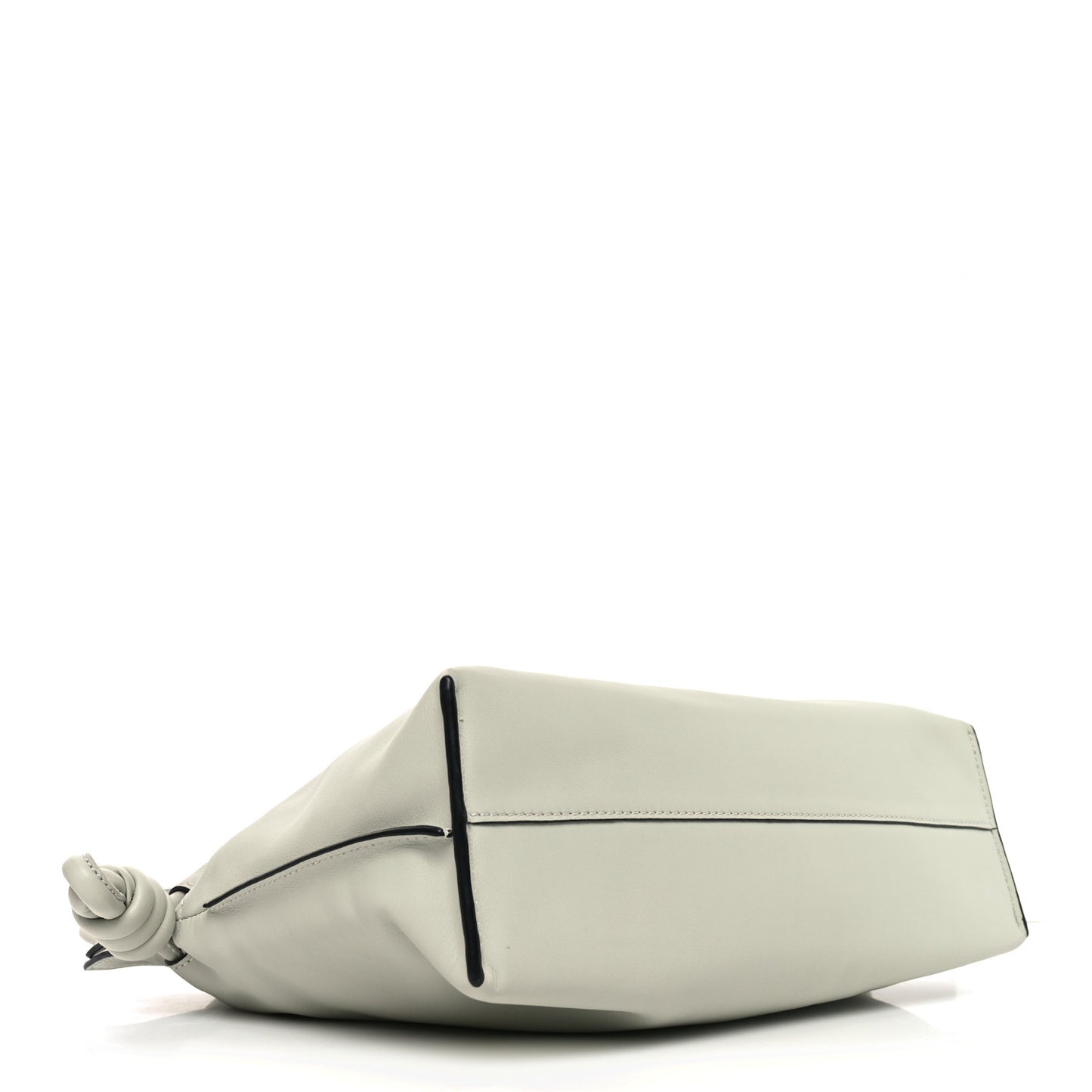 Nappa Medium Flamenco Knot Bag Light Celadon
