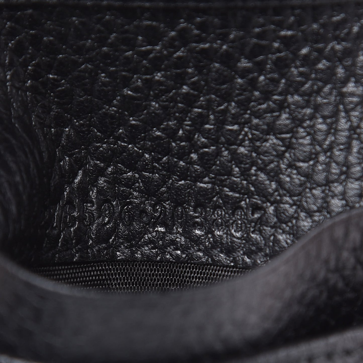 Nylon Monogram Bi-Fold Wallet Black