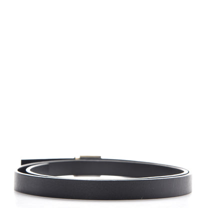 Gucci Calfskin G Logo Belt 75 30 Black 3 of 7