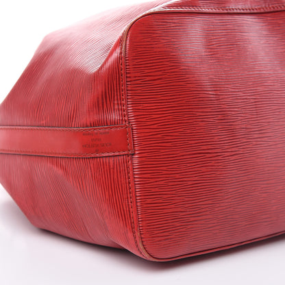 Louis Vuitton Epi Petit Noe Red 7 of 23