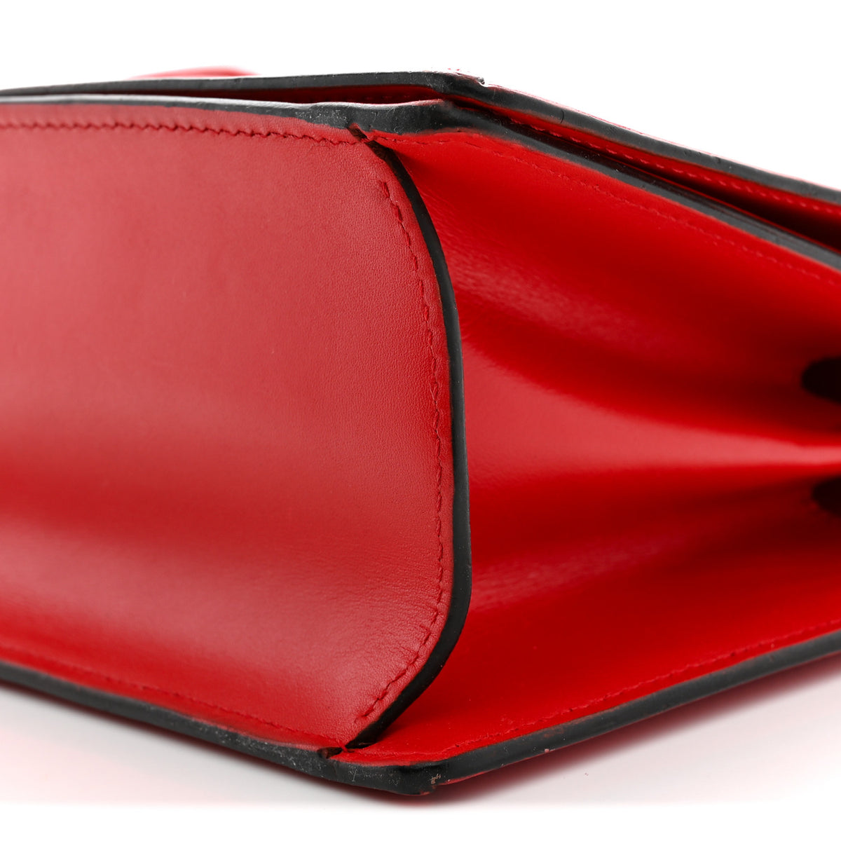 Loewe Calfskin Medium Barcelona Shoulder Bag Red 10 of 14