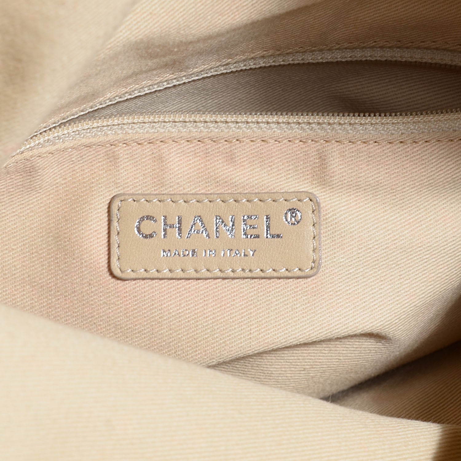 Chanel Calfskin Expandable Flap Beige Clair 6 of 7