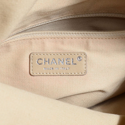 Chanel Calfskin Expandable Flap Beige Clair 6 of 7