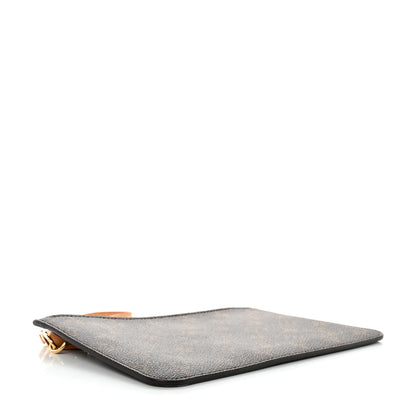 Louis Vuitton Monogram Neverfull MM GM Pochette 4 of 12
