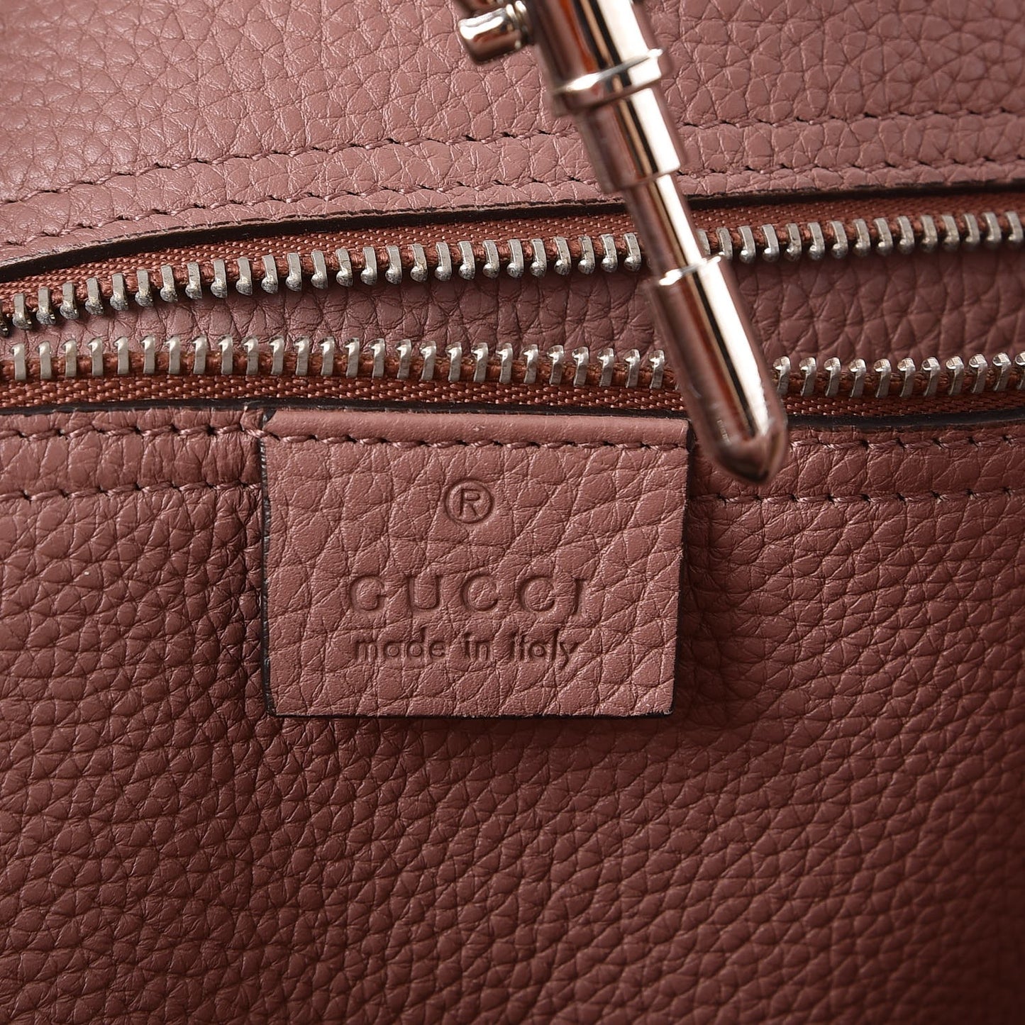 Soft Calfskin Medium Jackie Top Handle Bag Antique Rose