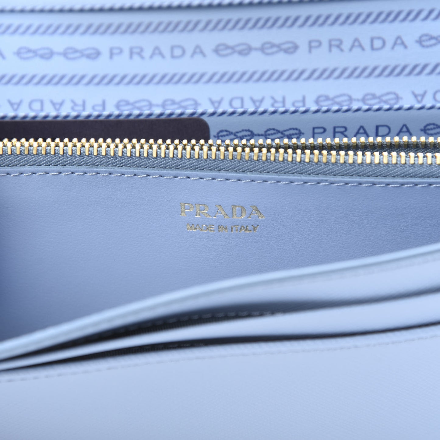 Saffiano Monochrome Continental Flap Wallet Astrale