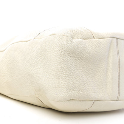 Prada Vitello Daino Hobo Bianco 13 of 15