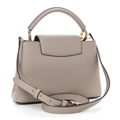 Louis Vuitton Taurillon Capucines BB Galet 3 of 8