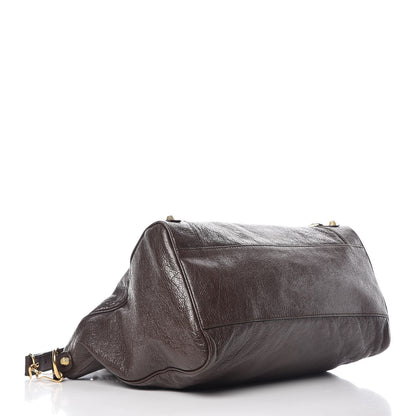 Balenciaga Agneau Giant 12 Gold Hardware Velo Charbon 4 of 9