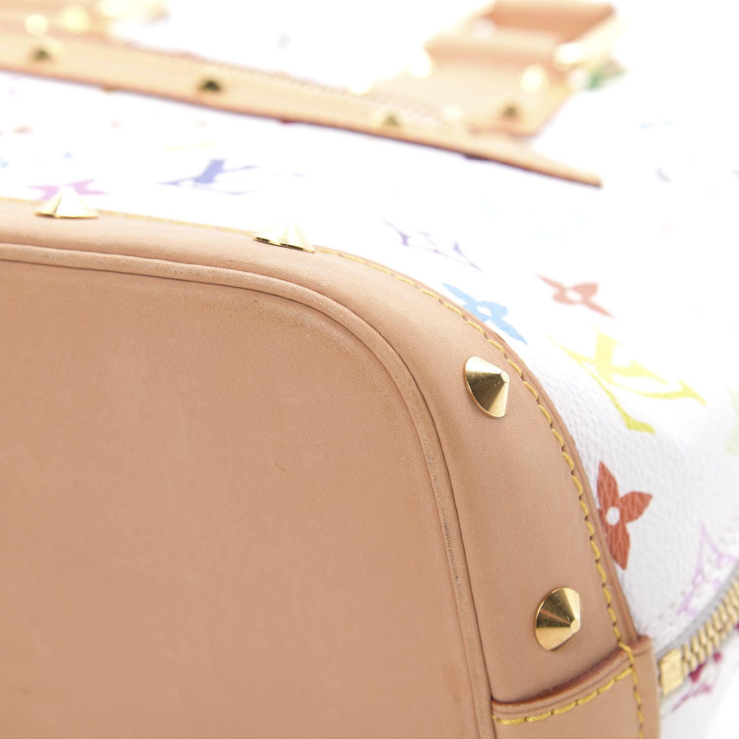 Louis Vuitton Monogram Multicolor Alma White 11 of 18