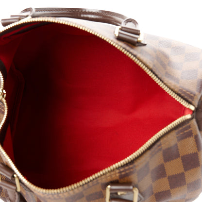 Louis Vuitton Damier Ebene Speedy 30 5 of 11