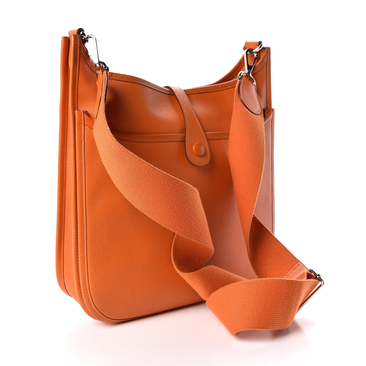 Hermes Epsom Evelyne III PM Orange 3 of 12