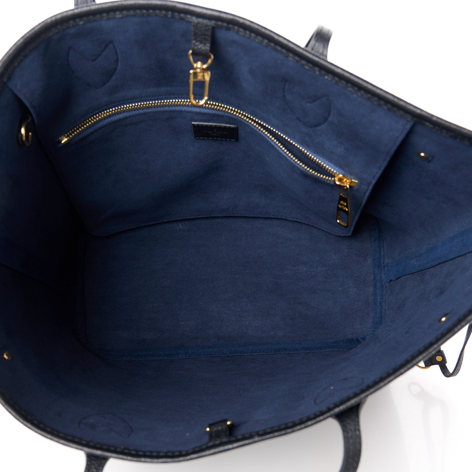 Louis Vuitton Empreinte Monogram Giant Neverfull MM Black 5 of 10