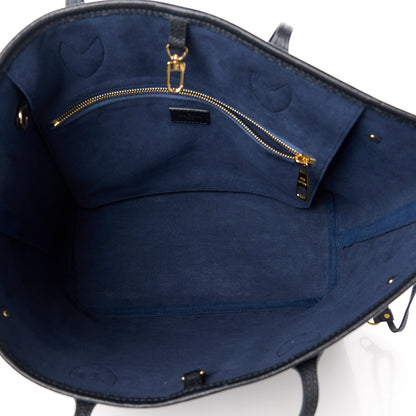 Louis Vuitton Empreinte Monogram Giant Neverfull MM Black 5 of 10