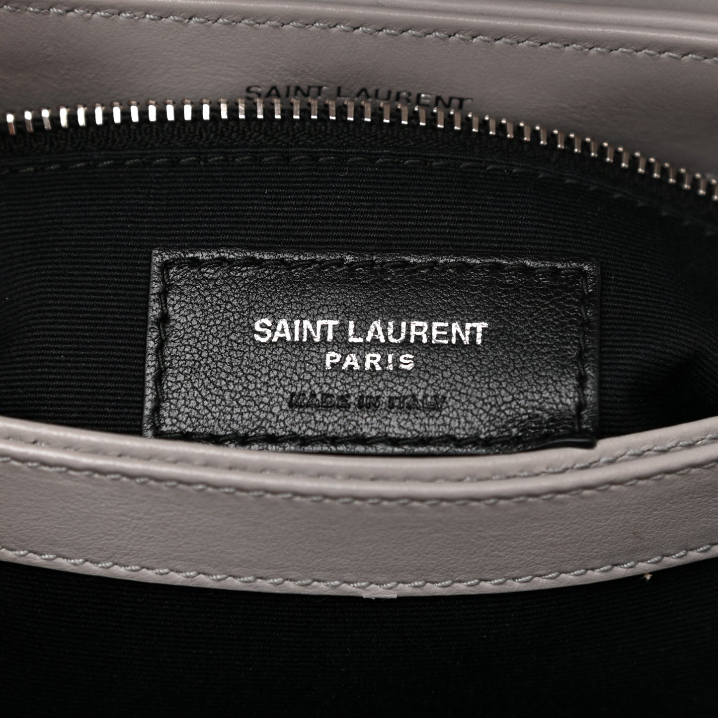 Calfskin Y Quilted Monogram Toy Loulou Satchel Granite