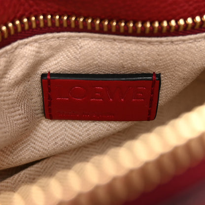 Loewe Grained Calfskin Small Puzzle Bag Rouge 6 of 9