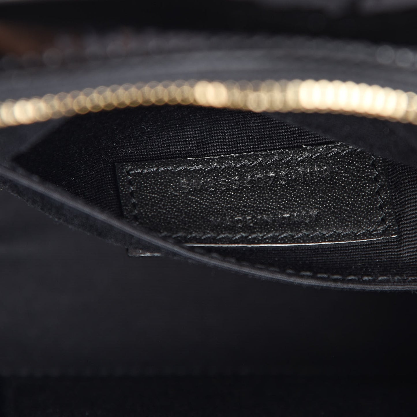 Patent Matelasse Monogram Toy Vicky Camera Bag Black
