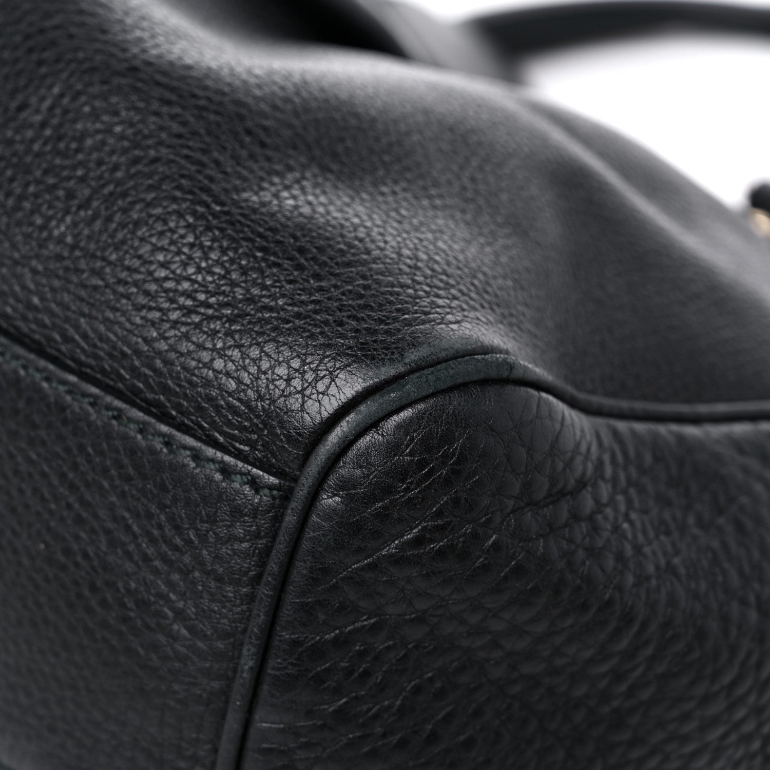 Gucci Calfskin Medium Sukey Tote Black 9 of 20