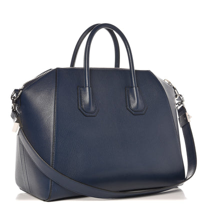 Givenchy Sugar Goatskin Medium Antigona Deep Blue 12 of 22