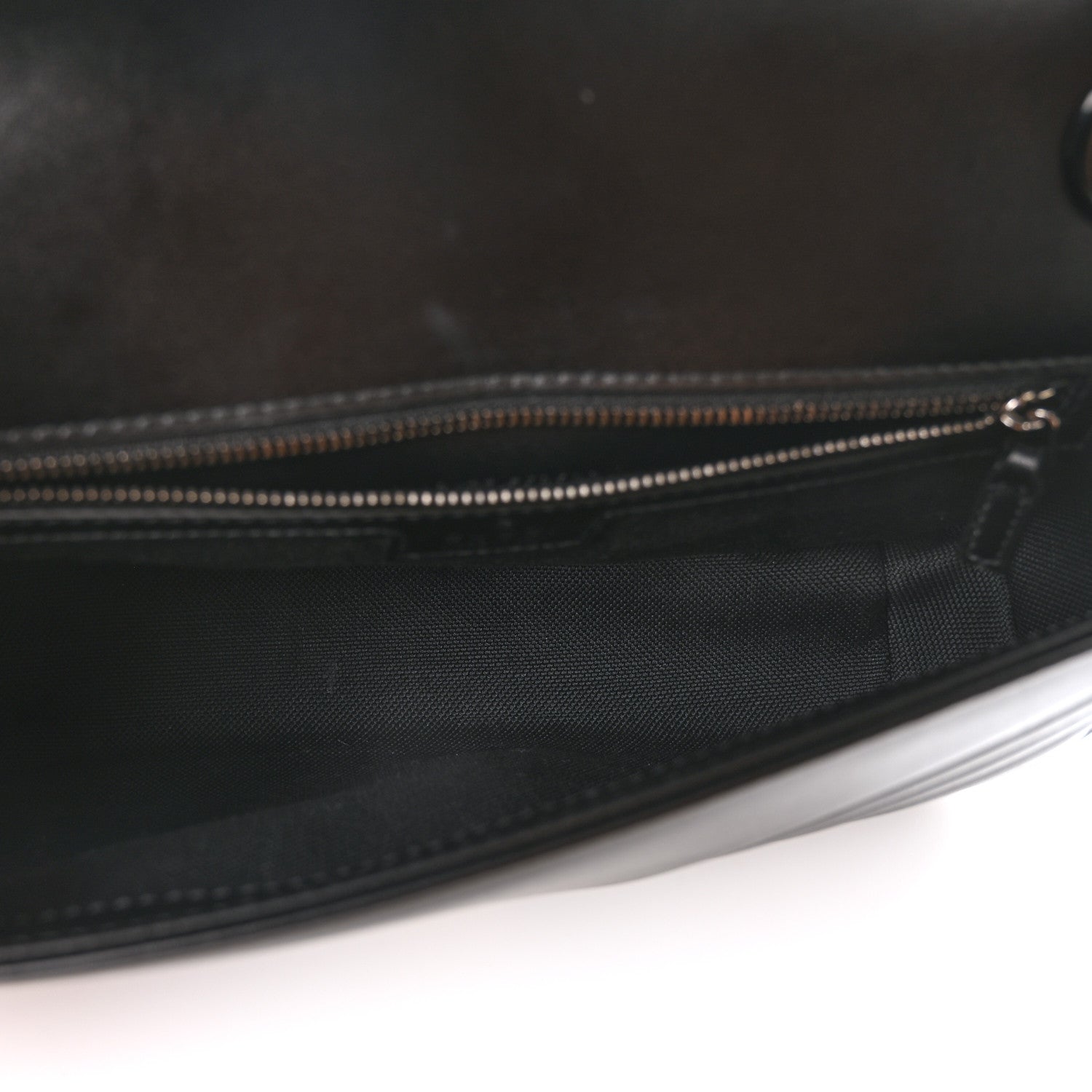 Gucci Calfskin Matelasse Monochrome Small GG Marmont Shoulder Bag Black 5 of 10